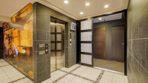 Interior entrance
