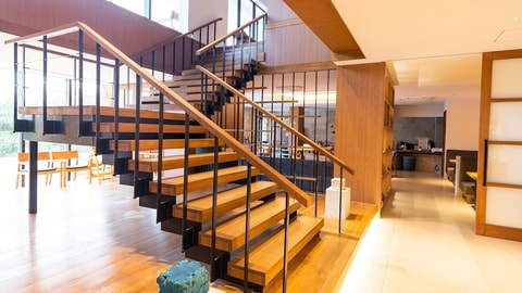 Interior entrance