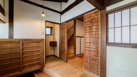 Interior entrance
