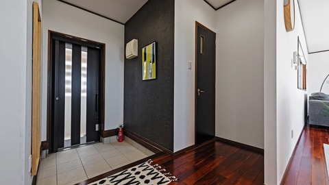 Interior entrance