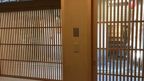 Interior entrance