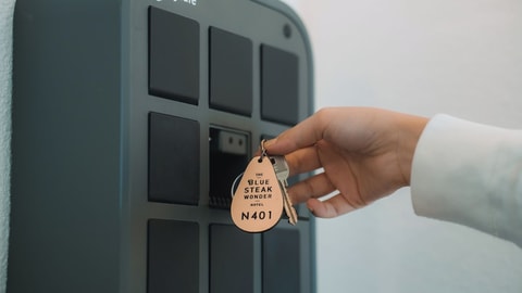 Check-in/check-out kiosk