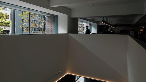 Interior entrance