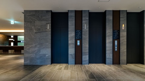 Interior entrance