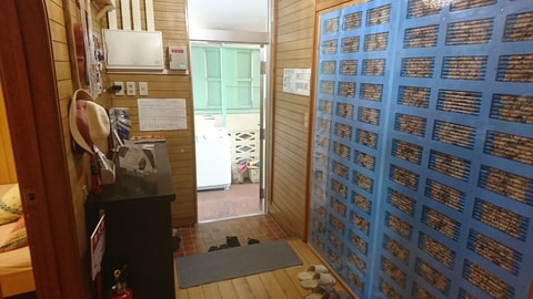 Interior entrance