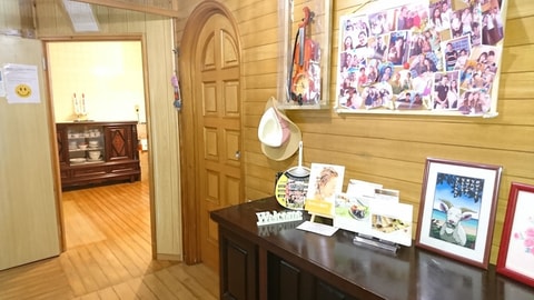 Interior entrance