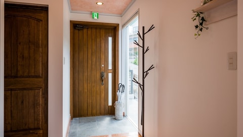 Interior entrance