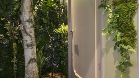 Interior entrance