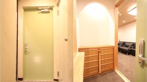 Interior entrance