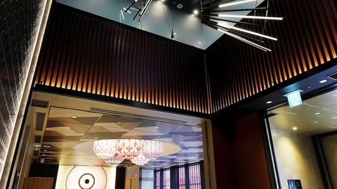 Interior entrance