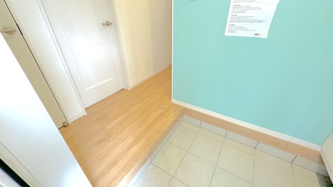 Interior entrance