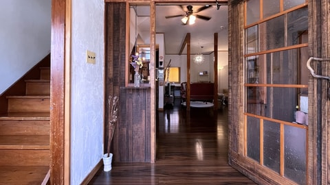Interior entrance