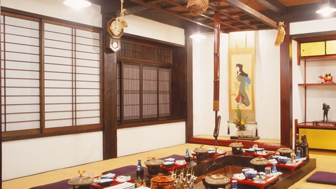 日式旅馆用餐