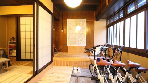 Interior entrance