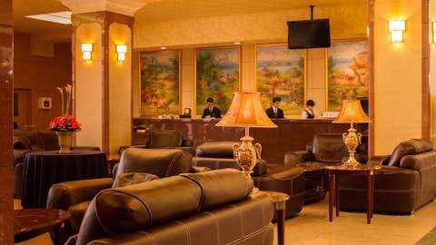 Lobby sitting area