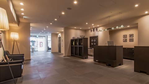 Interior entrance