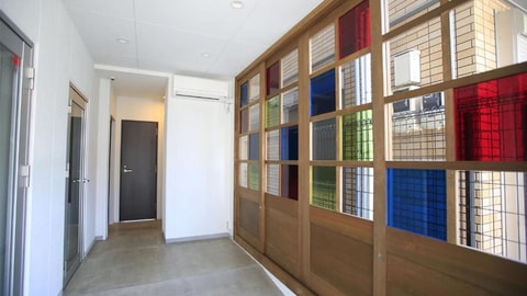 Interior entrance
