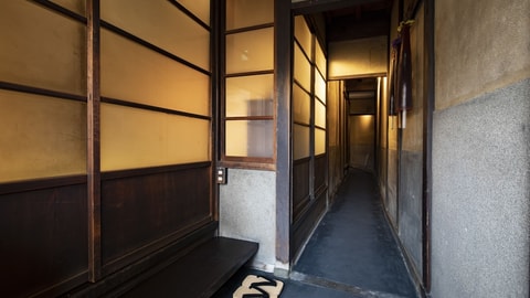 Interior entrance
