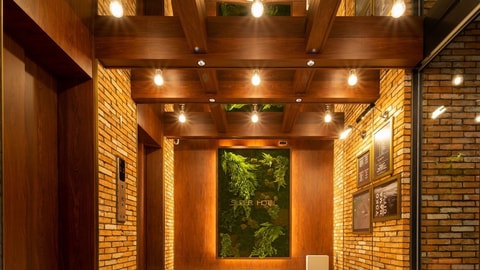 Interior entrance