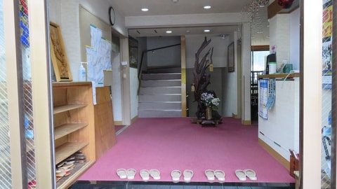 Interior entrance