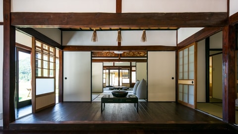 Interior entrance