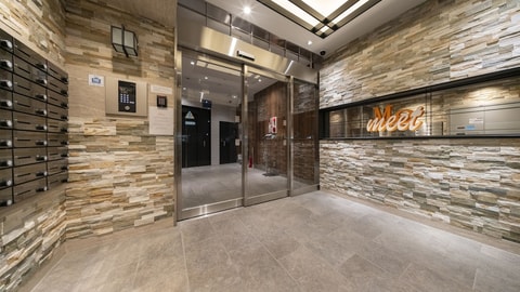 Interior entrance