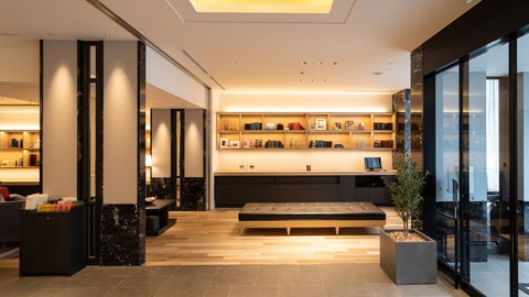 Interior entrance