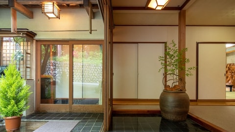 Interior entrance