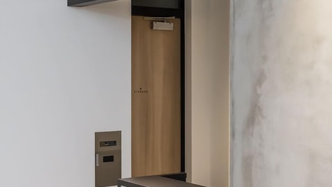Interior entrance