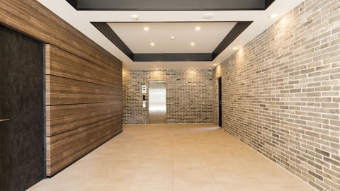 Interior entrance
