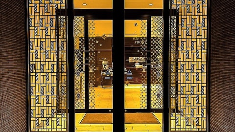 Interior entrance