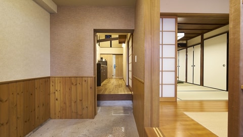 Interior entrance