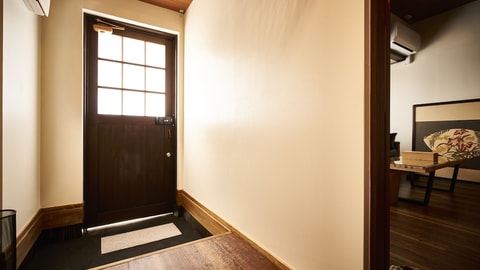 Interior entrance