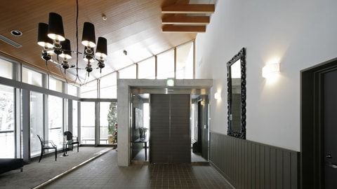Interior entrance
