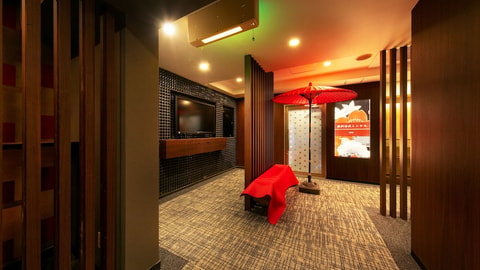Interior entrance