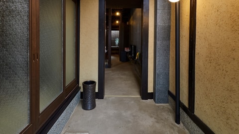 Interior entrance