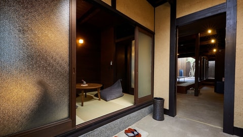 Interior entrance