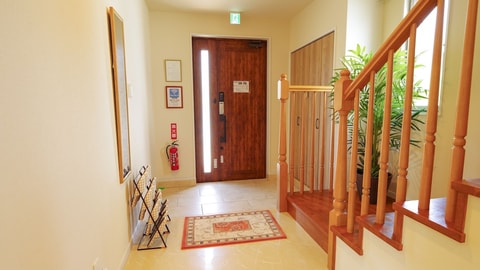 Interior entrance