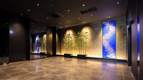 Interior entrance