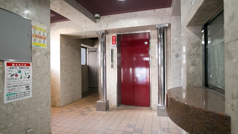 Interior entrance