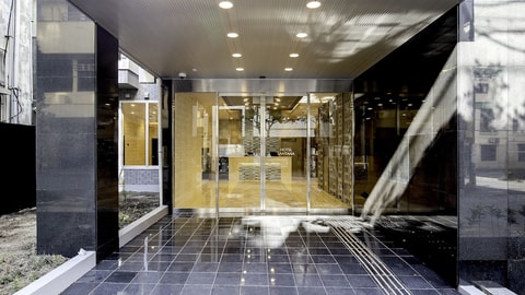 Interior entrance