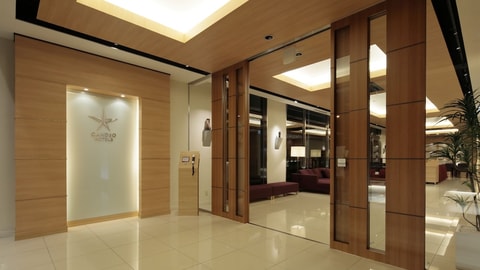 Interior entrance