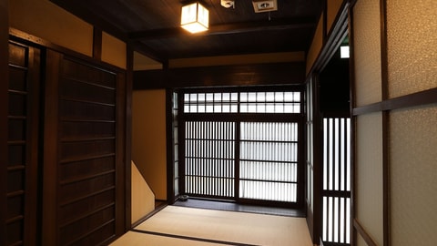 Interior entrance