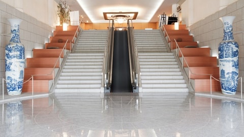 Interior entrance