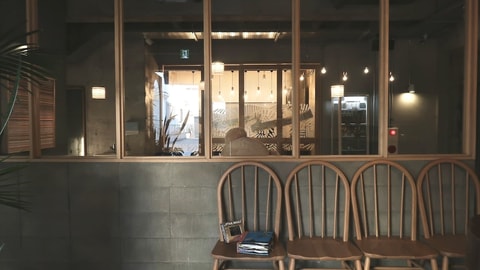 Interior entrance