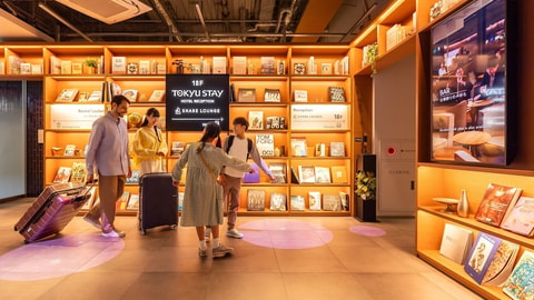 Interior entrance