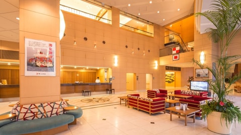 Interior entrance