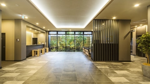 Interior entrance