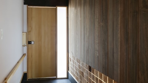Interior entrance