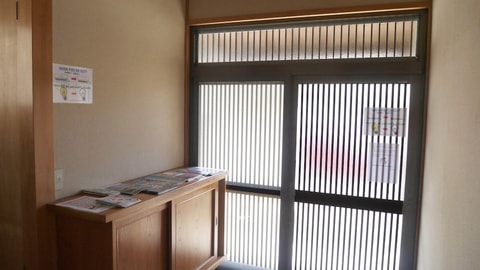 Interior entrance